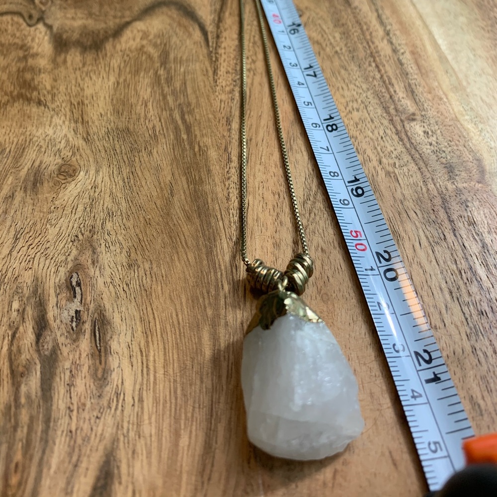 FREE PEOPLE | Crystal Pendant Necklace - Picture 6 of 8
